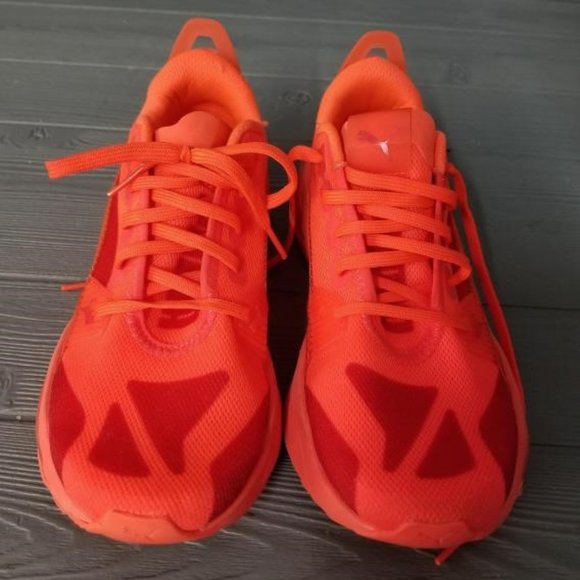 New Puma LQDCELL Sheer Orange Athletic Running Gym Shoes Size 5.5C 193383-02 - Picture 1 of 5